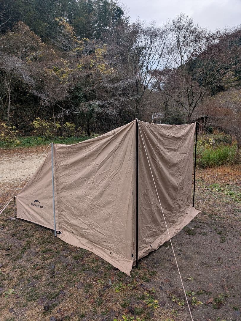 【美品】ネイチャーハイク TC軍幕 SOLO パップテント