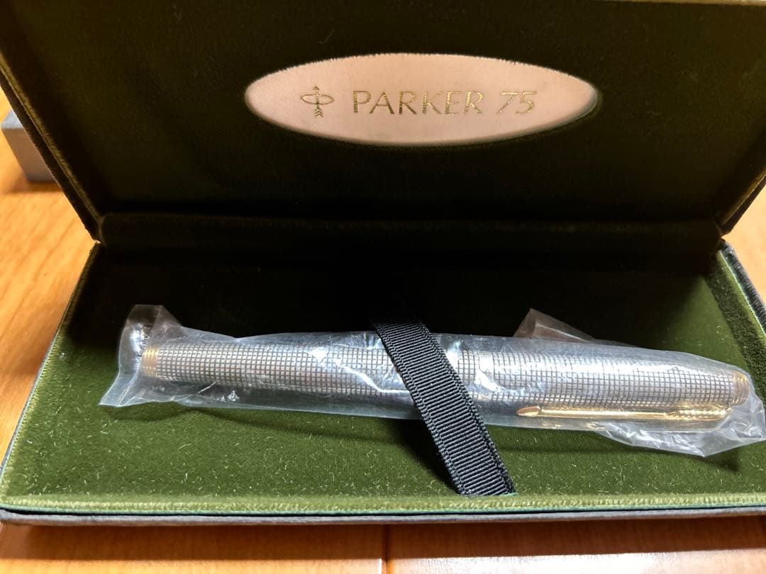 PARKER 75 シズレ 初期モデル スターリングシルバー × 14金　未使用