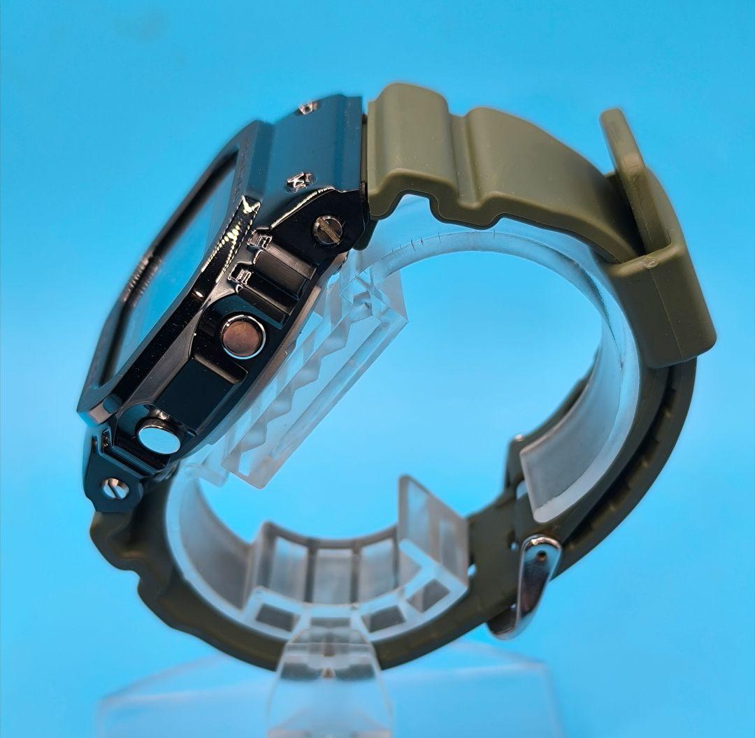 【極美品】G-SHOCK GM-5600B-3JF 迷彩グリーン電池新品