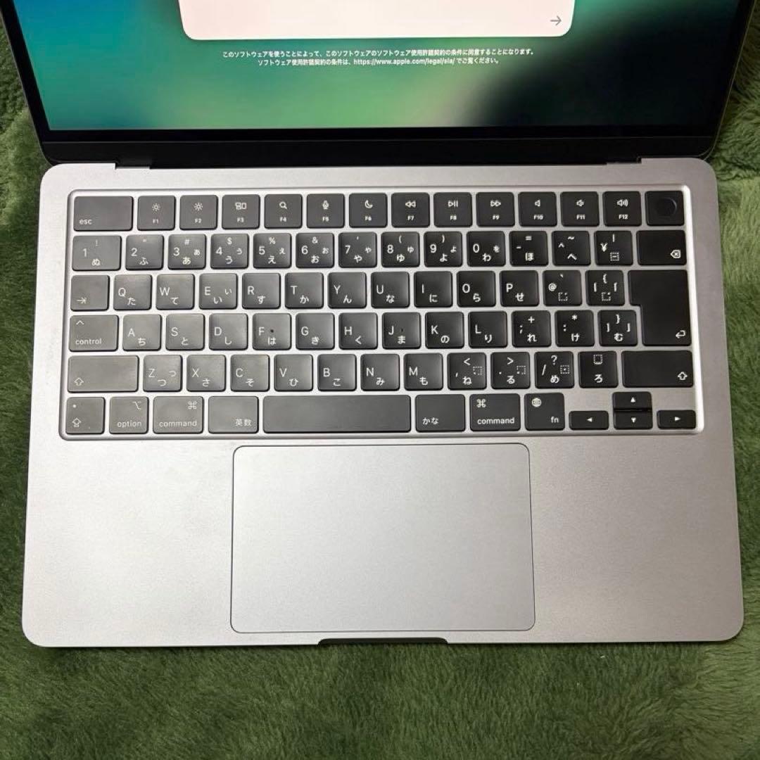 MacBook Air M2 256gb 8gb 96% スペースグレー