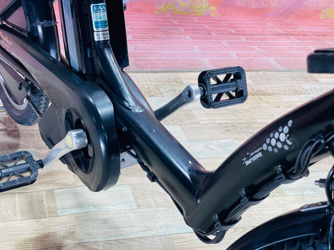 K2692 電動自転車ブリヂストン アンジェリーノ 子供乗せ 20インチ送料無料