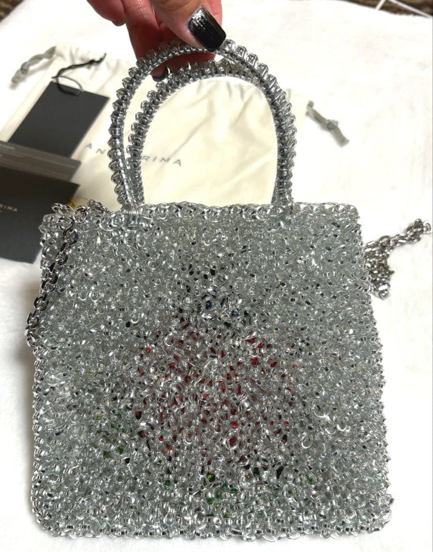 未使用　ANTEPRIMA×FEILER ミニアトゥーラ　ハイジ　てんとう虫