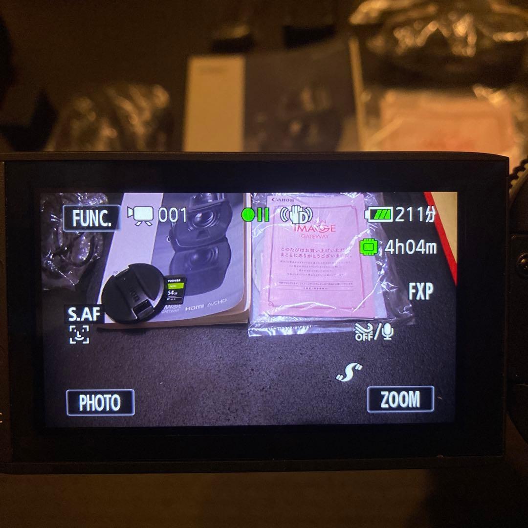Canon ivis HF G20 64gbメモリーカード、マイク付き