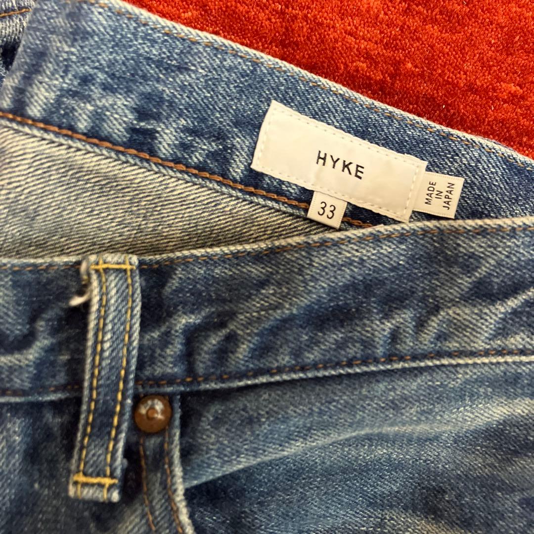 パンツ HYKE CLASSIC STRAIGHT JEANS 33