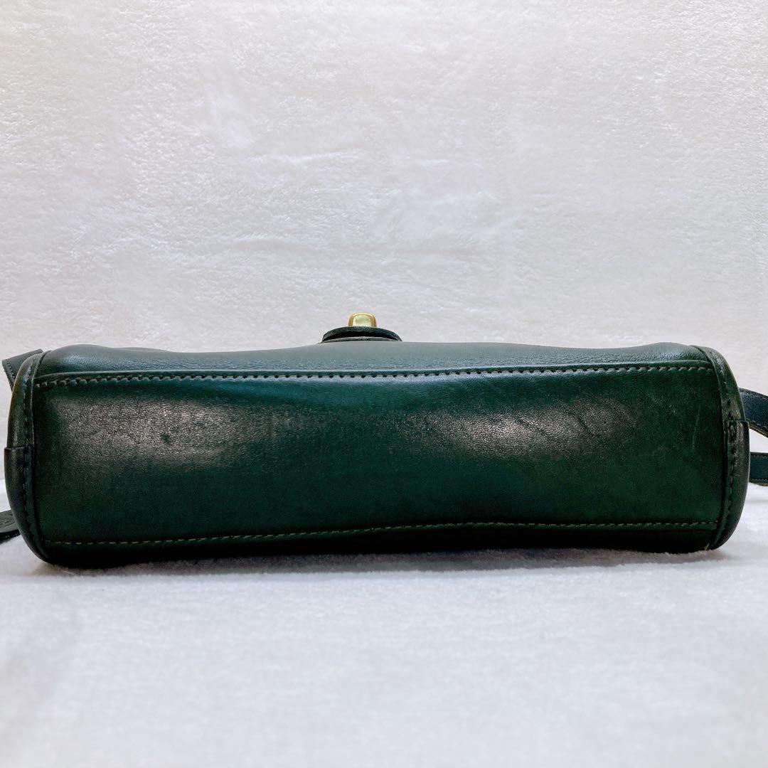 バッグ Vintage Coach Green Devon Turn Rock rare