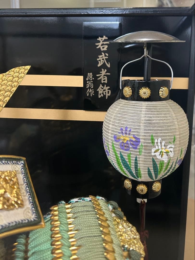 若武者飾り　人形