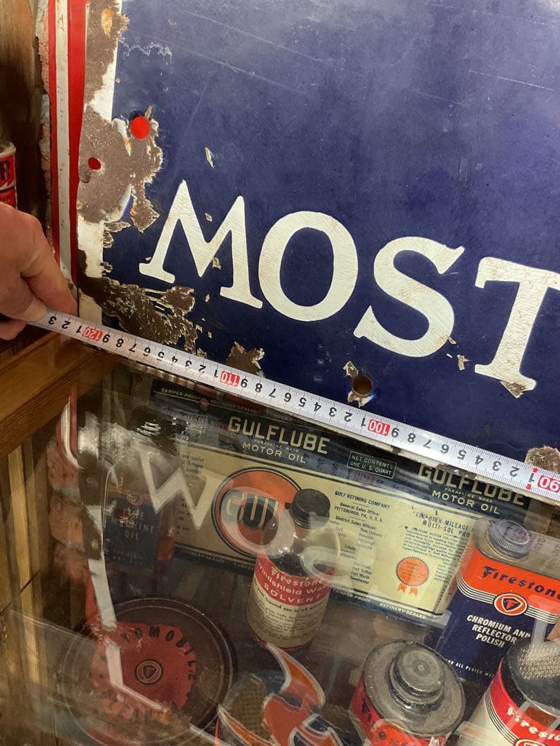 USA Firestoneタイヤ　看板