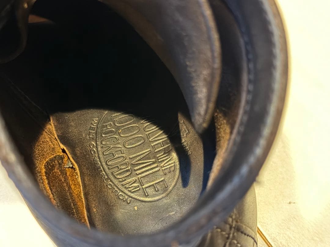 WOLVERINE ウルヴァリン 1000マイル ブーツ25cm