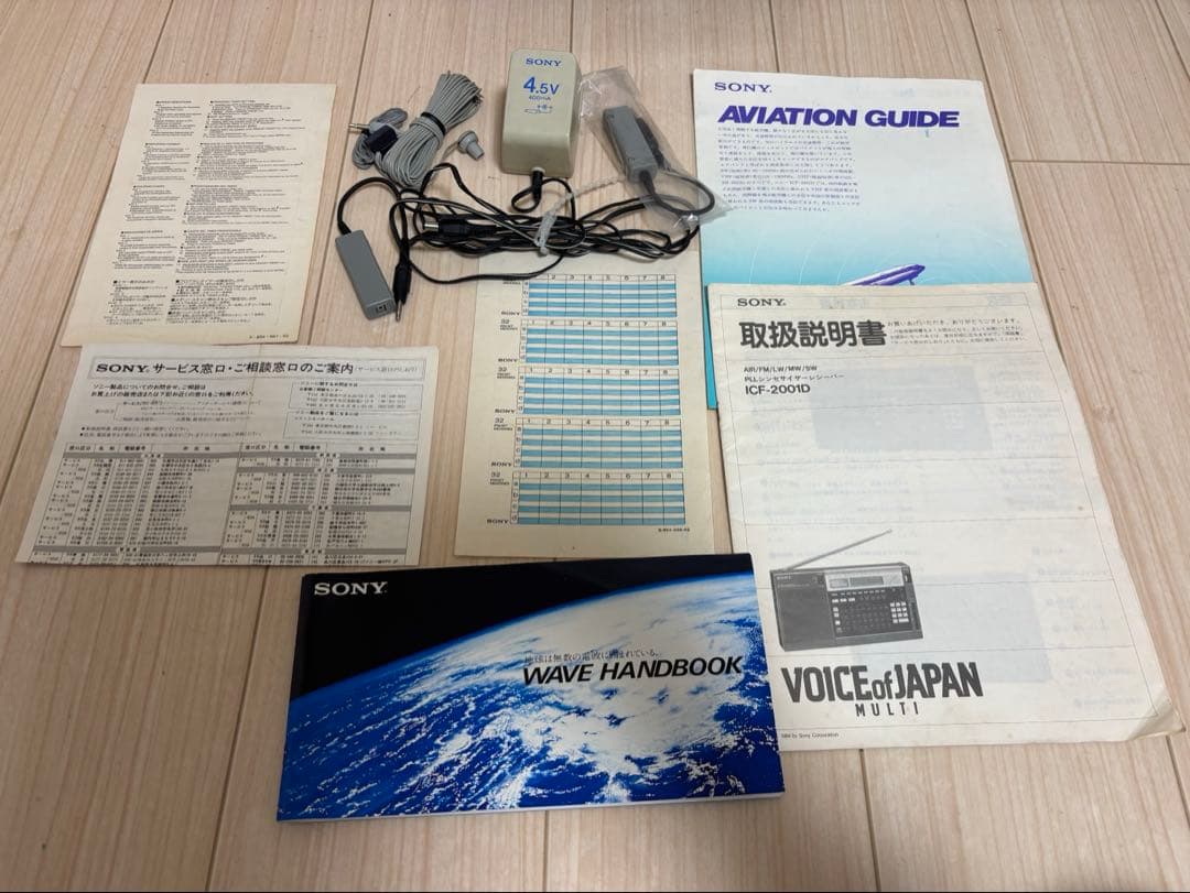 SONY ICF-2001D 動作確認済み