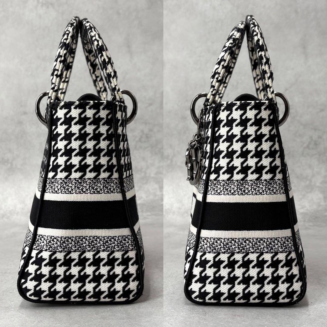 【極美品】ディオール レディディライト ミディアム 2way ショルダーバッグ