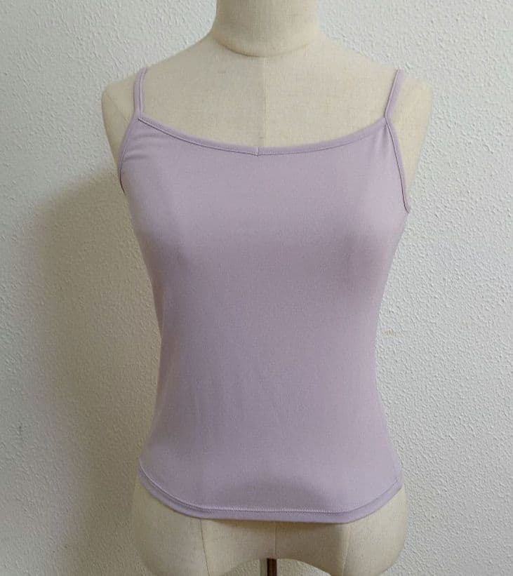 yuzu 茨城様☆チャコット　薄紫　M ラップスタイル　レッスンウェア　トップス
