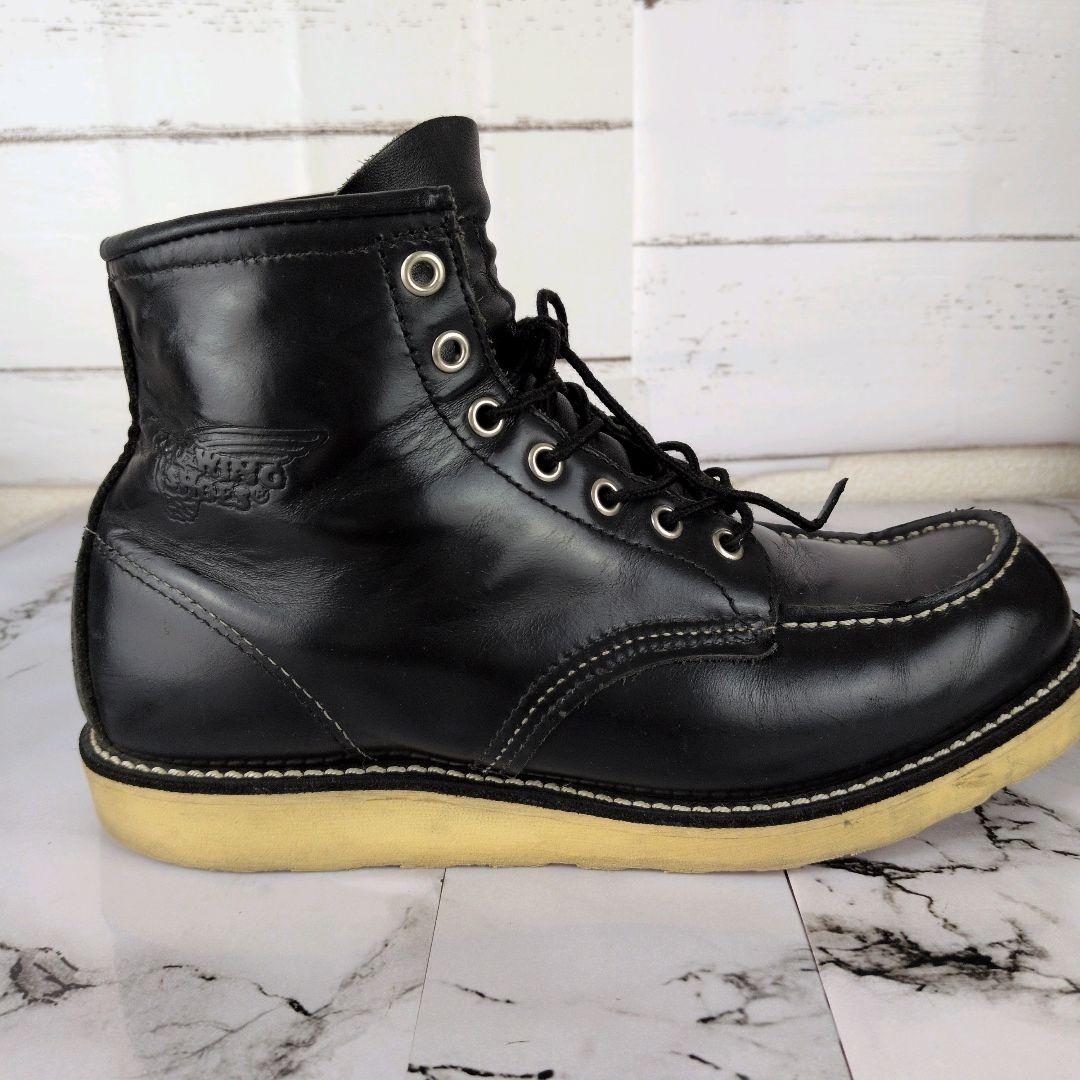 【美品】レッドウィング☆アイリッシュセッター　ブーツ　ブラック　8179