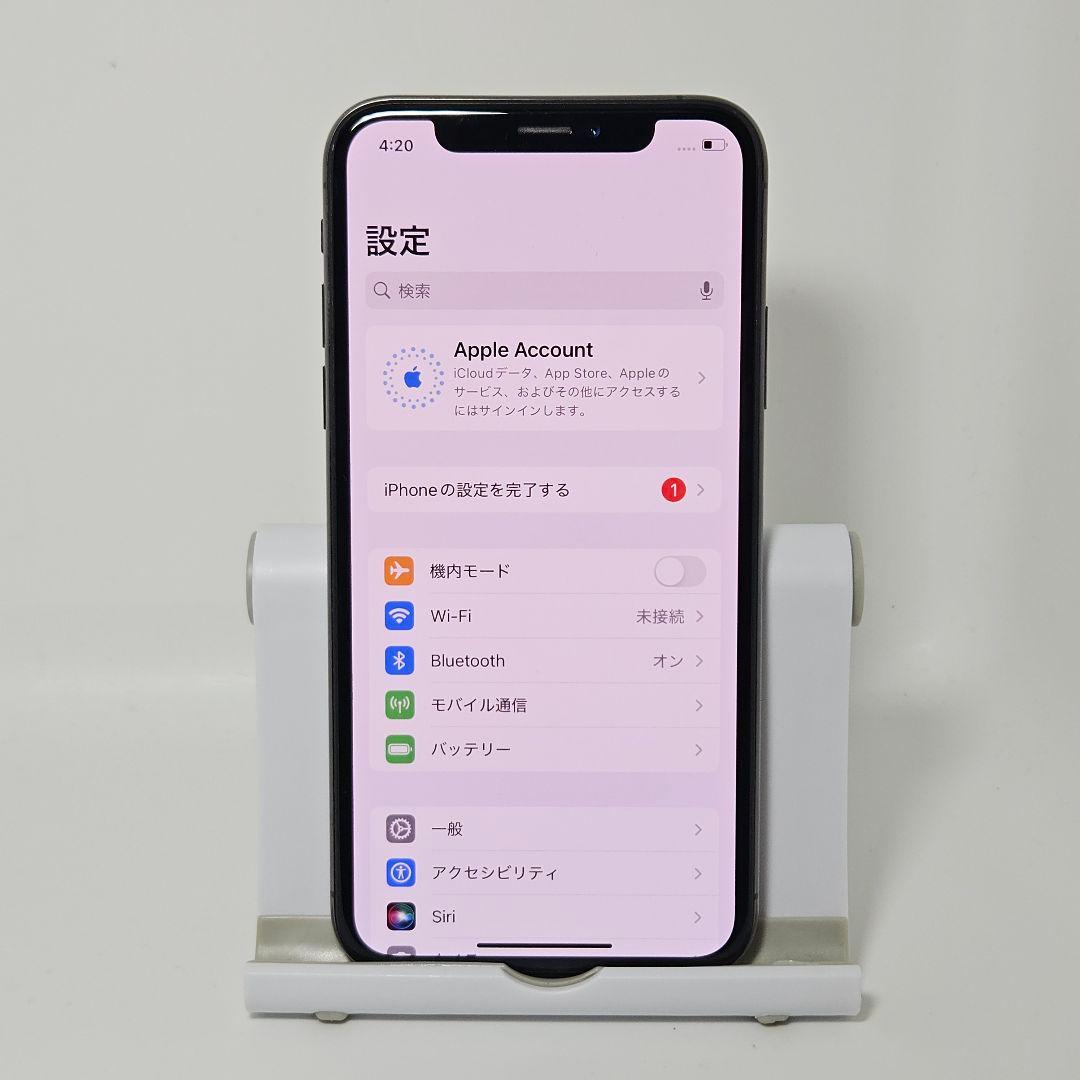 準美品 動作品 iPhone XS 64GB スペースグレイ 本体 SIMフリー