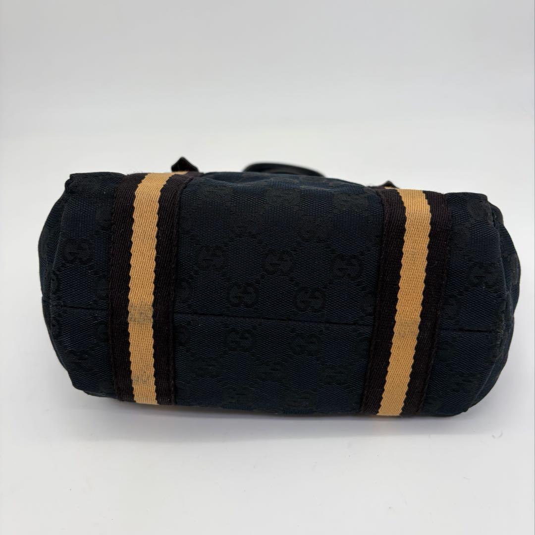 GUCCI ハンドバッグ 手提げ GGキャンバス シェリーライン 139261