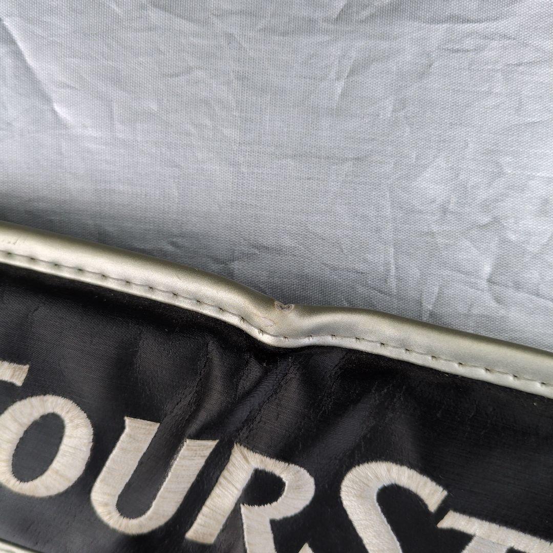 ツアーステージ キャディバッグ ホワイト/ブラック※ショルダーストラップ交換済