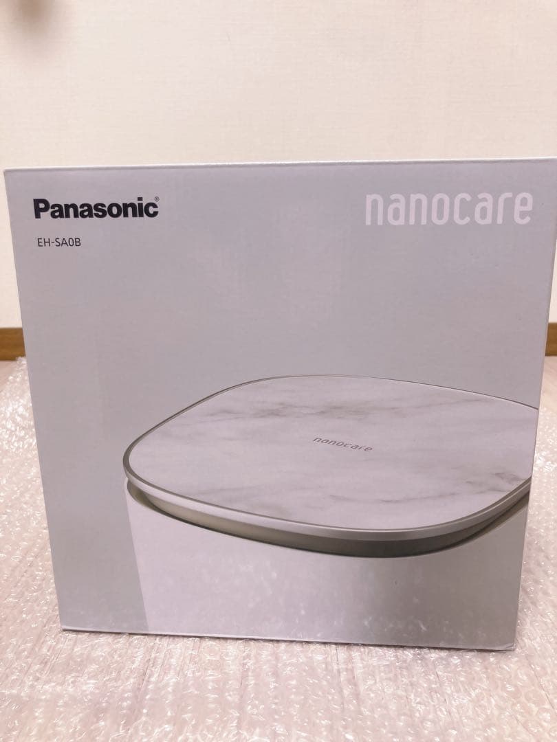 新品未使用Panasonic スチーマー ナノケア EH-SA0Bゴールド調