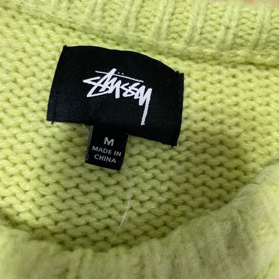 Stussy シャギー モヘア　ニット　セーター M ステューシー