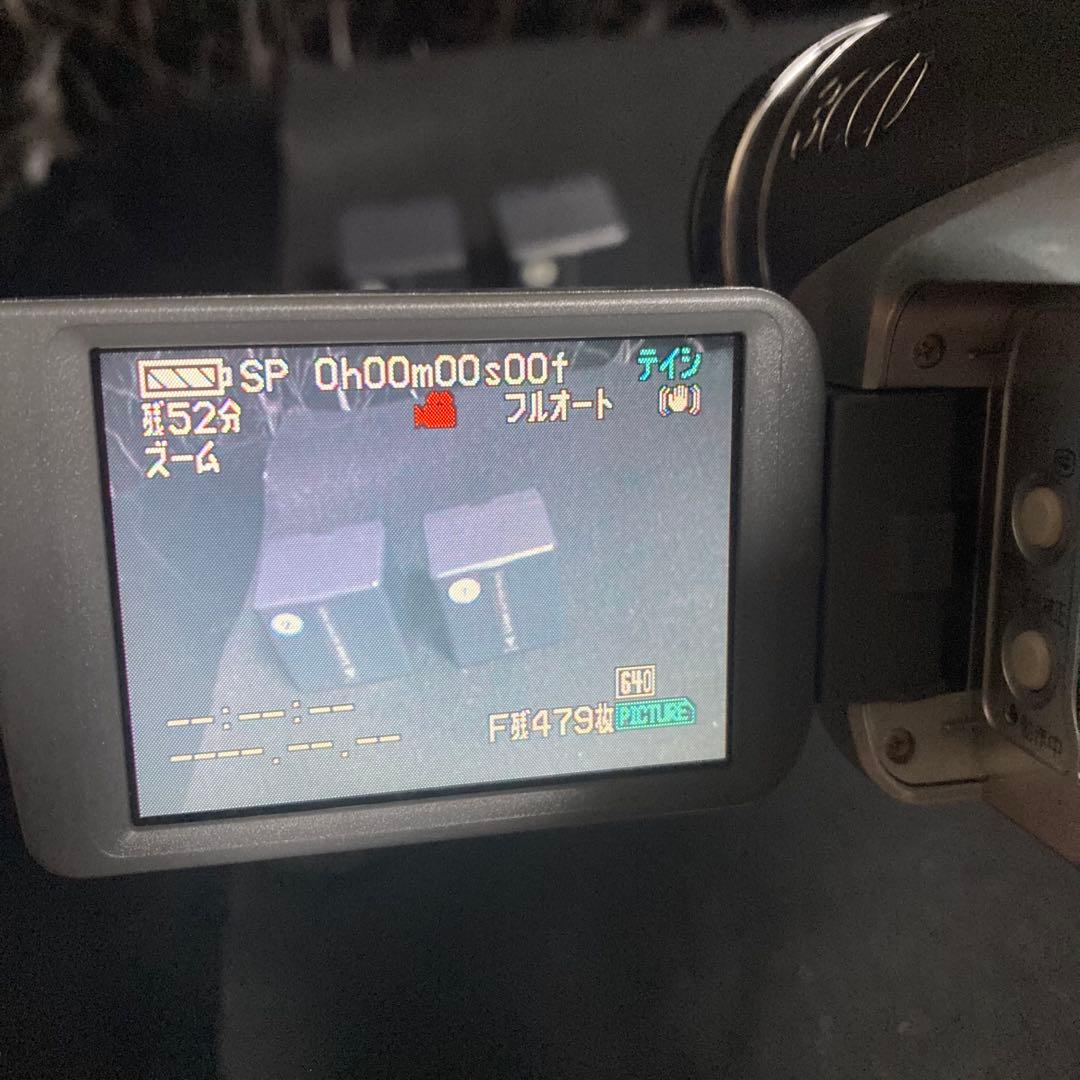 Panasonic NV-GS200K-S ビデオカメラ　バッテリー3個