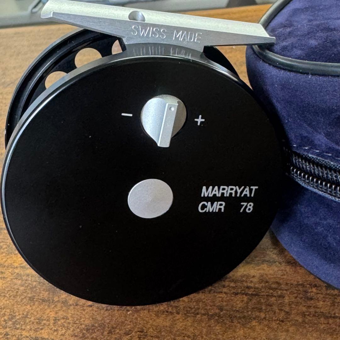 スミスMARRYAT CMR 78 フライリール スイス製 収納ケース付き