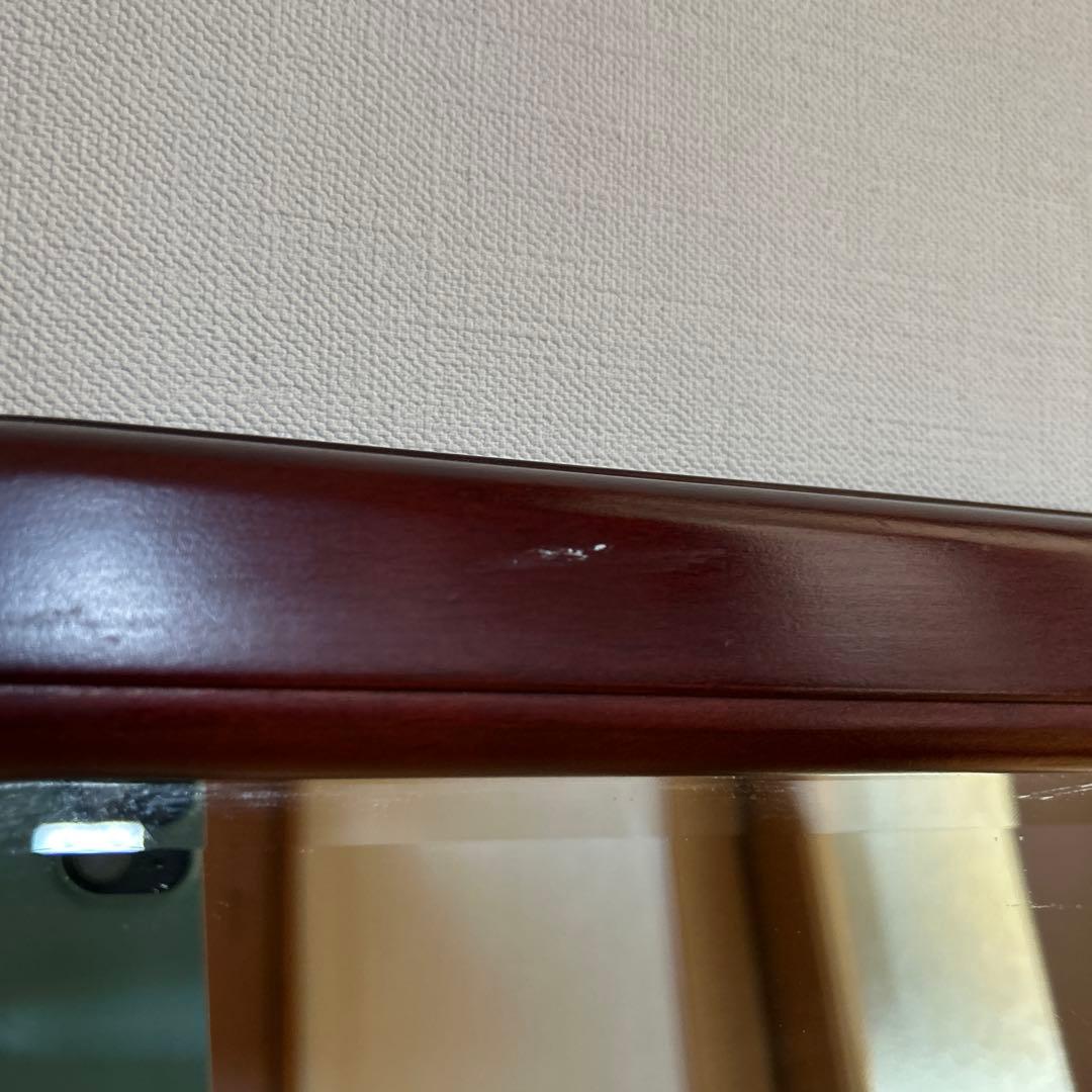 昭和レトロ！ヴィンテージ！オールドカリモク　ウォールミラー　カッコイイです！