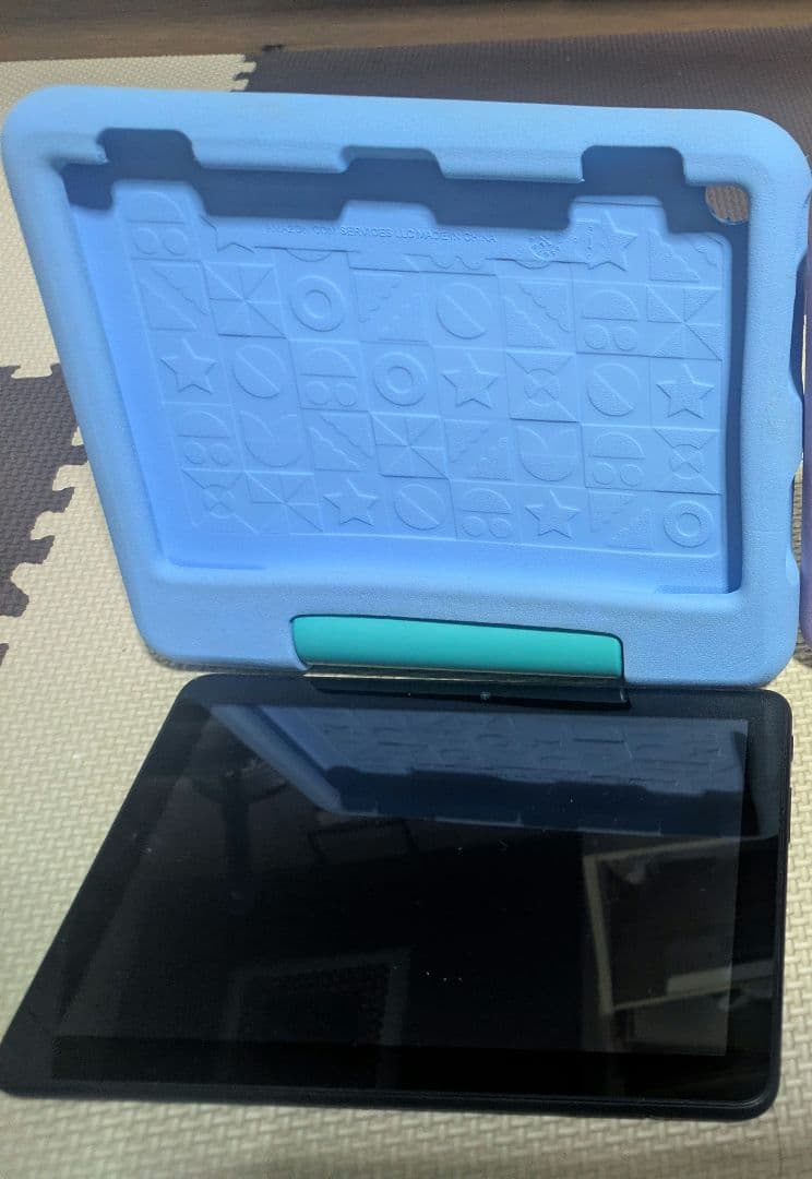 【中古】Amazon Fire HD8キッズモデル (8インチ) ブルー12世代