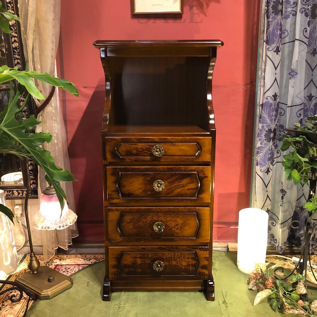 りおちゃんママ Sale ヴィンテージ カリモク　コロニアルキャビネット