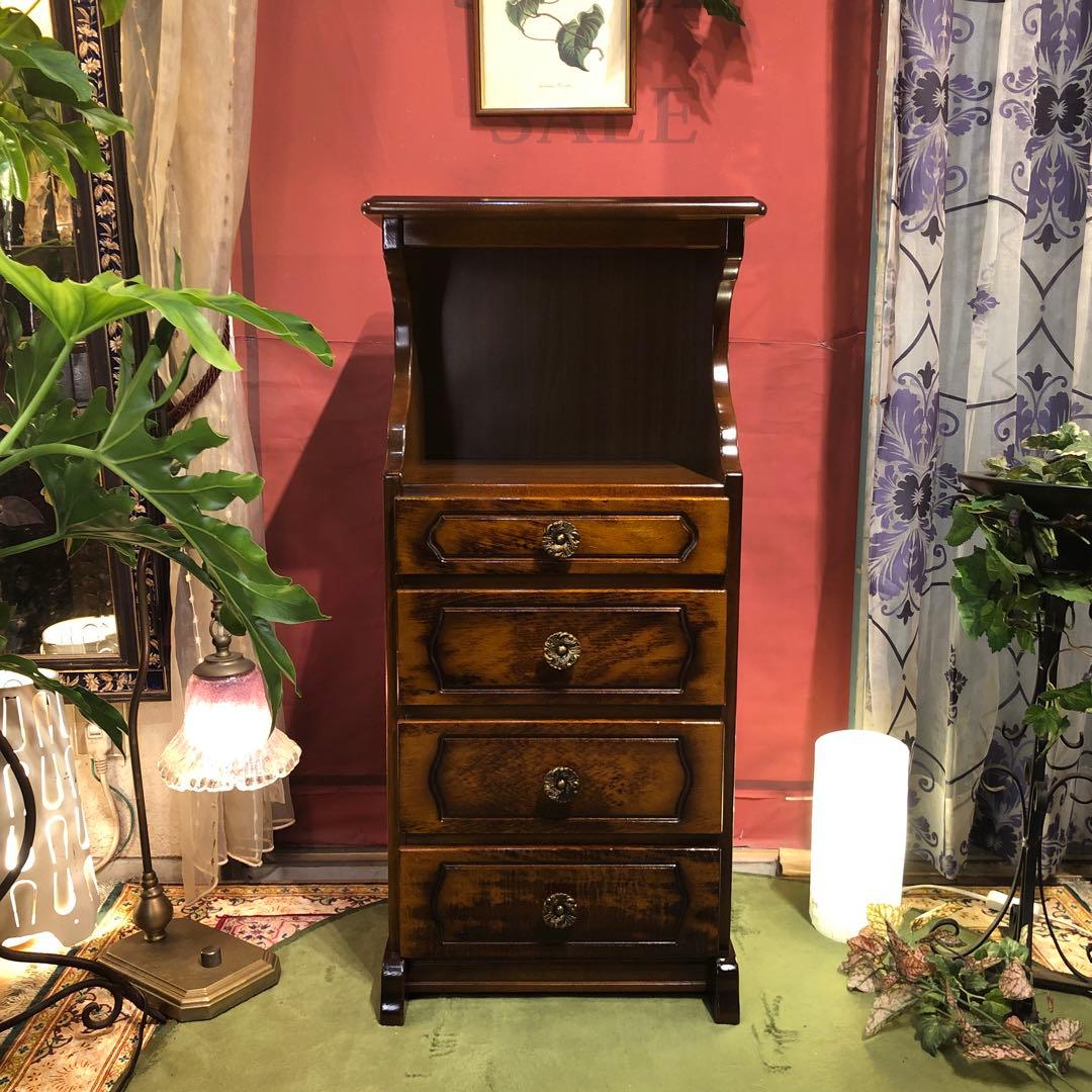 りおちゃんママ Sale ヴィンテージ カリモク　コロニアルキャビネット