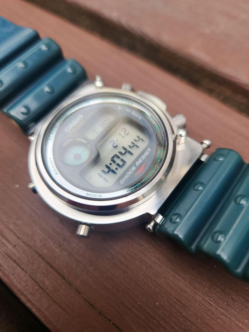 【初代青灰蛙…】G-SHOCK　フロッグマン　DW-6300B-2　電池交換済