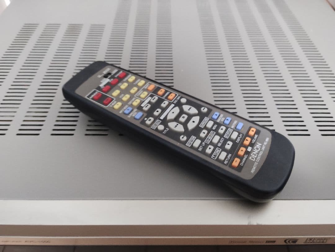 DENON DVDプレイヤー アンプ センタースピーカーセット ジャンク扱いで