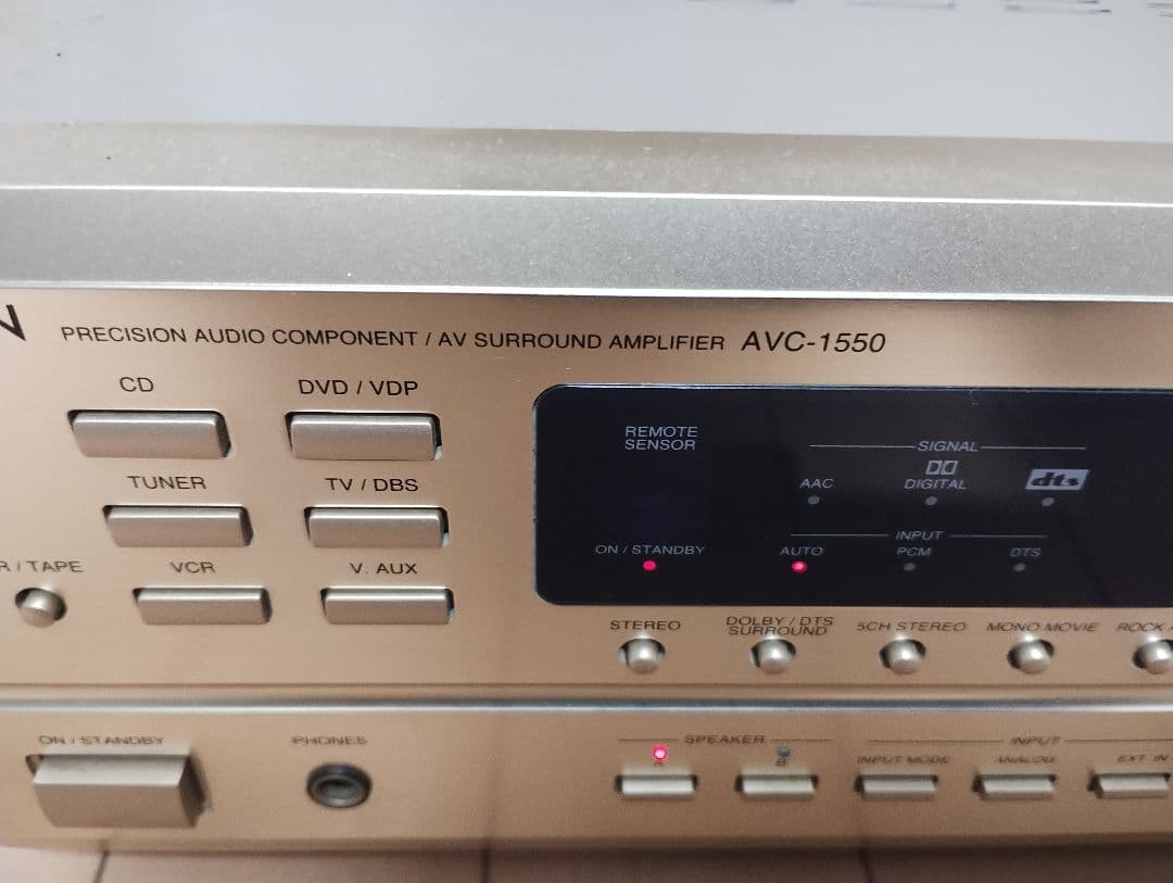 DENON DVDプレイヤー アンプ センタースピーカーセット ジャンク扱いで