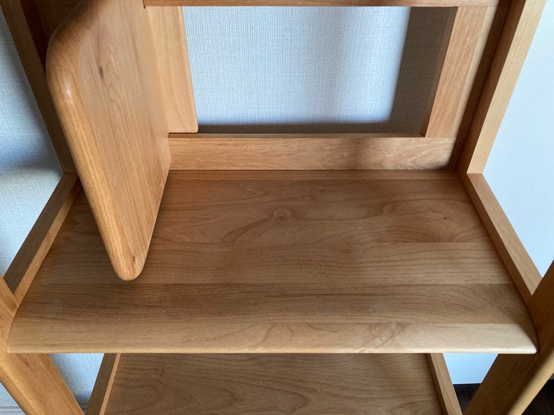 オープンラック本棚 棚 木製 ナチュラル 50cm エリスキッズ ISSEIKI