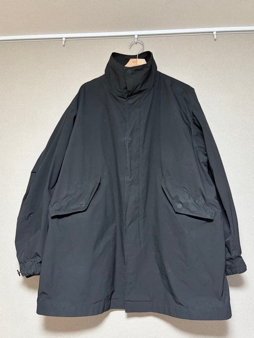 24aw AIR WEATHER SHORT MODS COAT 黒 04