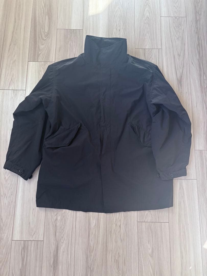 24aw AIR WEATHER SHORT MODS COAT 黒 04