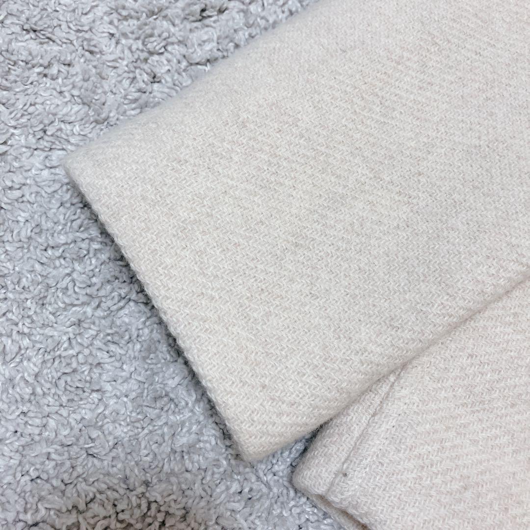 A3209【アニエスベー】希少✨ウール混合ジャケット/似顔絵モチーフ/2/M