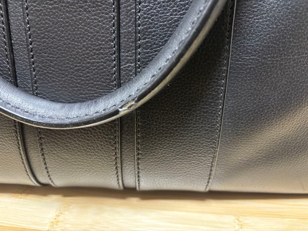 Coach レザー 2wayブリーフケース ビジネスバッグ 黒