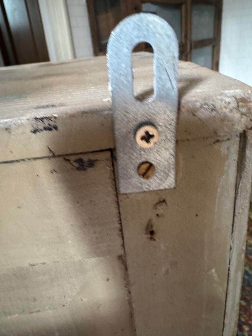 フランス　アンティーク　ウォールキャビネット　ヴィンテージ　ブロカント　シェルフ