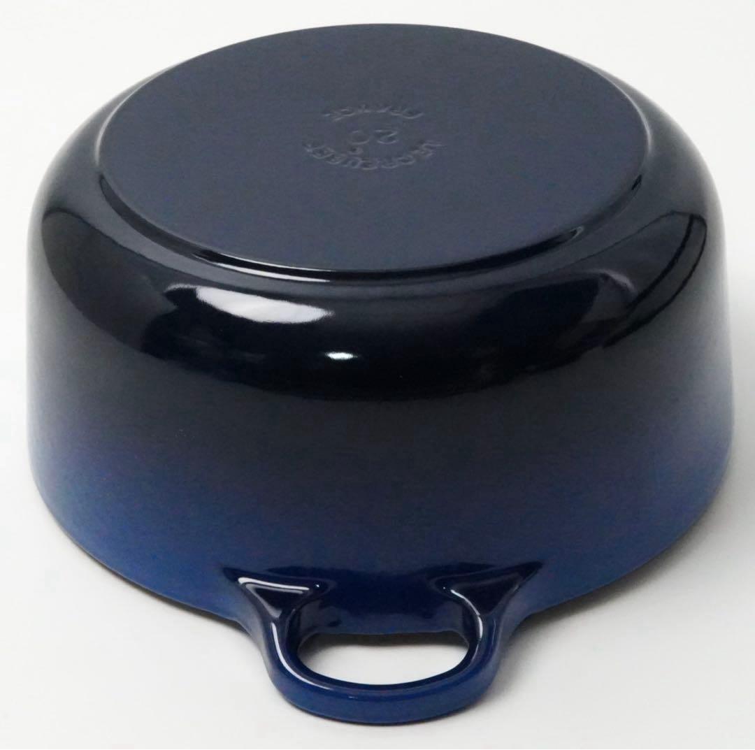 【新品】LE CREUSET　ココット ロンド ラピス　20cm