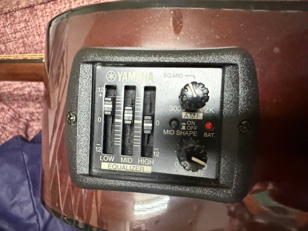 ヤマハFGX 512 SJ エレアコ美品　高級ハードケース付き