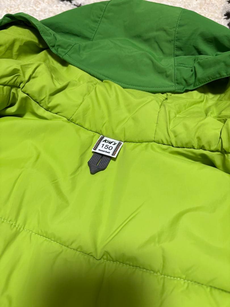 極美品＊モンベル パウダーライト ジャケット・ビブ スキーウェア上下セット150