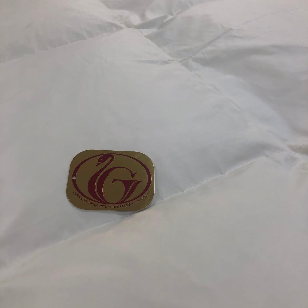 羽毛布団 シングル ニューゴールド 生成り 日本製 150×210cm 特別価格