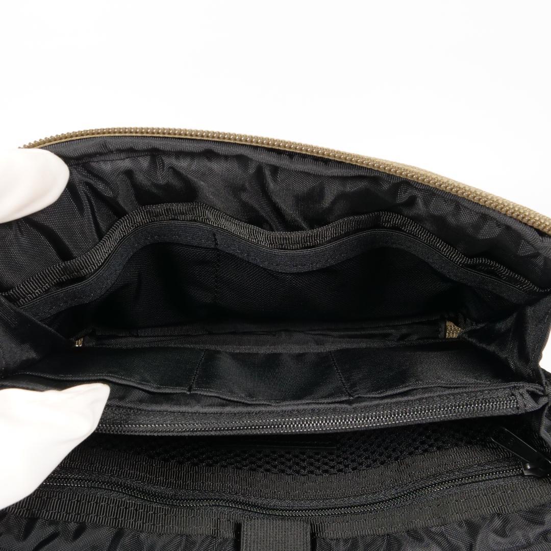 PORTER×MONOCLE トラベルウォレット オーガナイザー カーキ