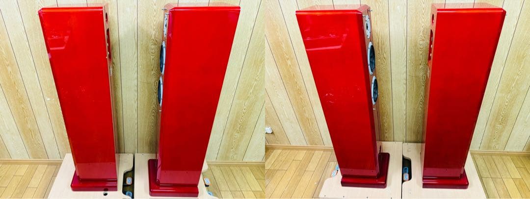 Fostex フォステクス ペアスピーカー G1302 　レッド