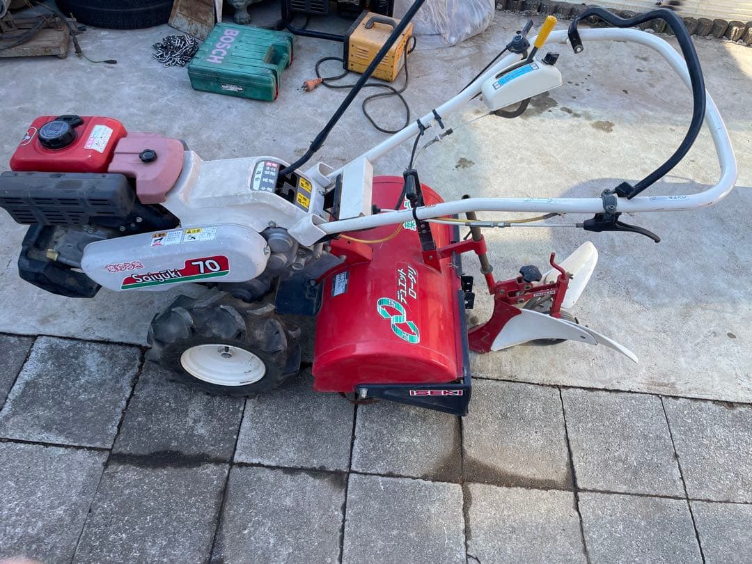 イセキ 菜ゆうき 70 耕運機