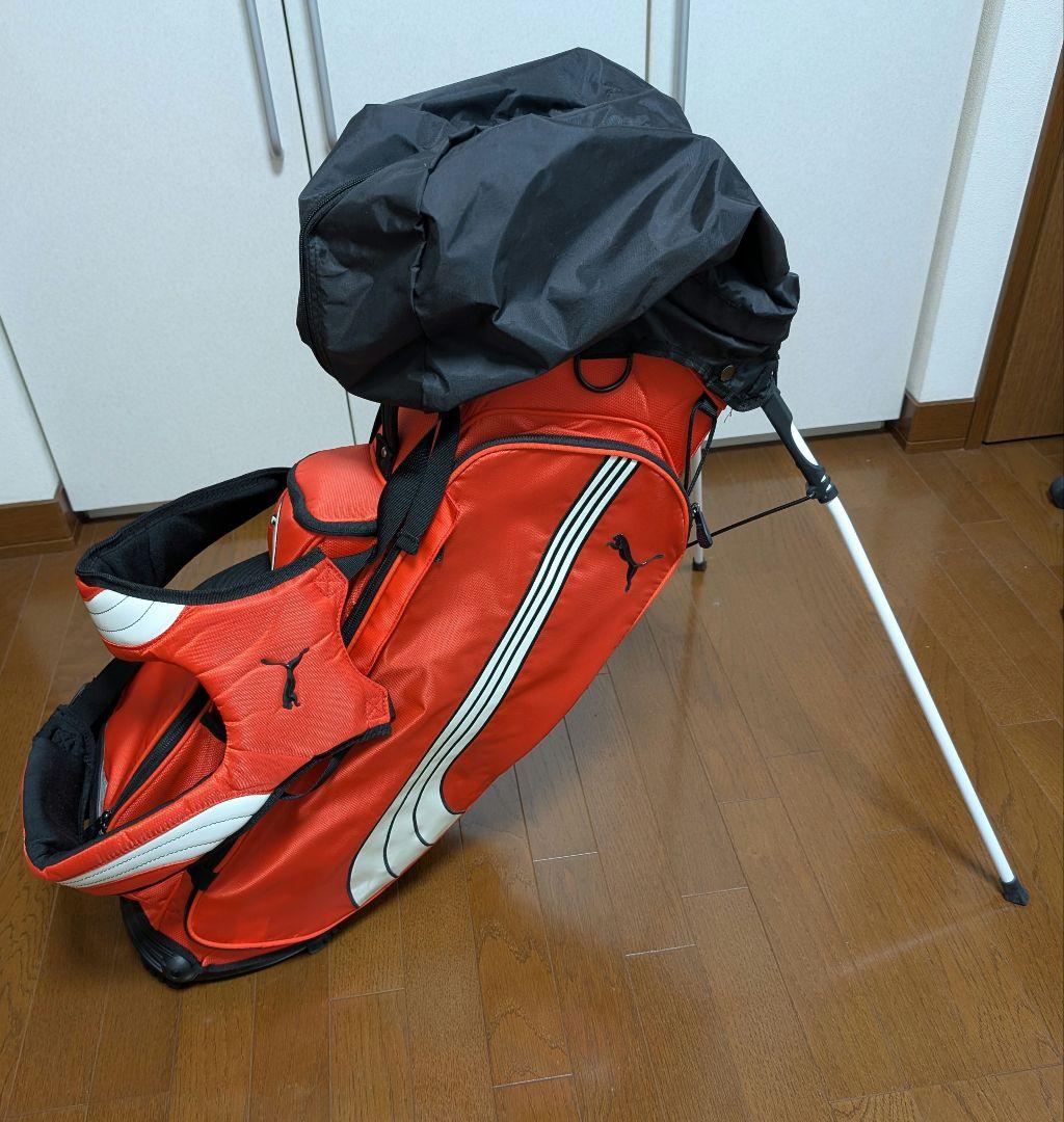 プーマキャディバッグ＆コブラゴルフクラブセット