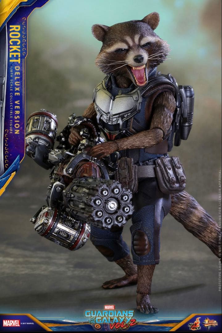 【美品】 ガーディアンズ・オブ・ギャラクシー　ロケット　ボーナスアクセサリー付