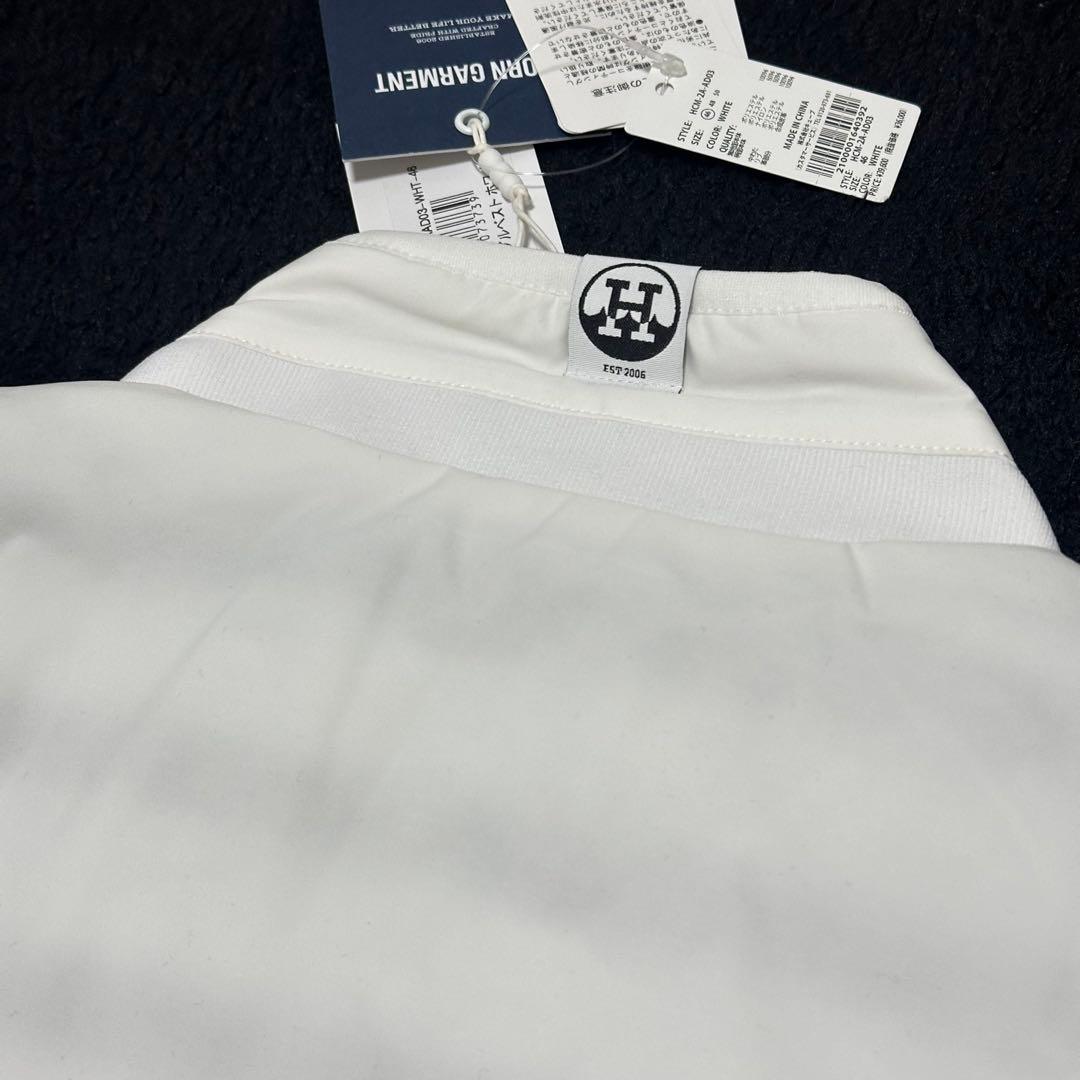 定価39,600円 ホーンガーメント ゴルフ ベスト マークアンドロナ