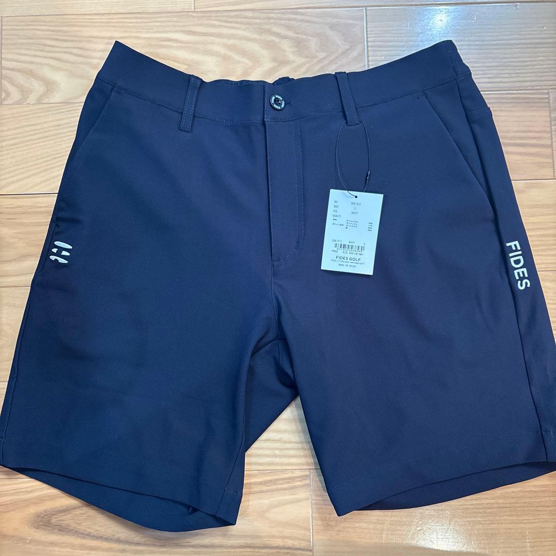 ★新品未使用　FIDES GOLF ネイビー サイズＬ