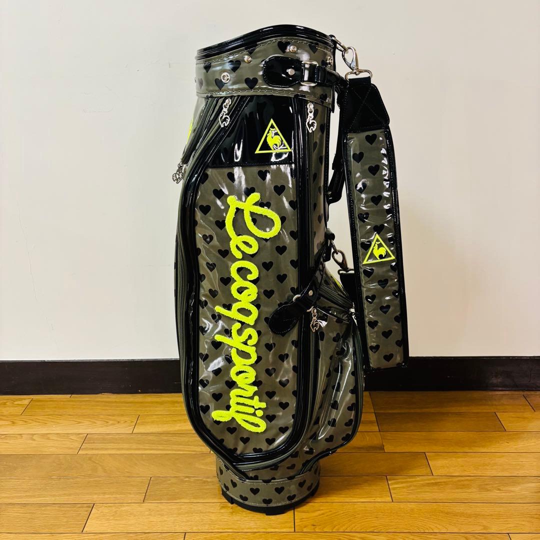 【ほぼ未使用】ルコックスポルティフ le coq sportif キャディバッグ