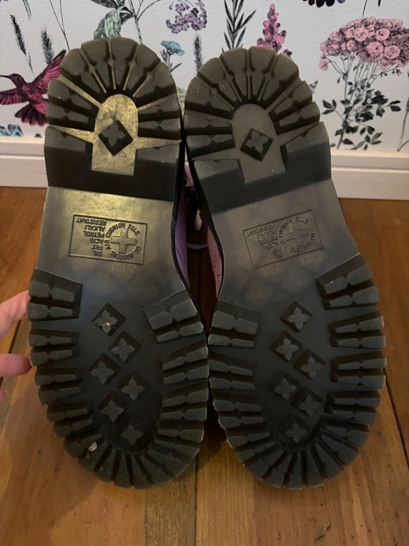 美品 Dr.Martens ブーツ 8ホール JADONⅢ ライラック UK5