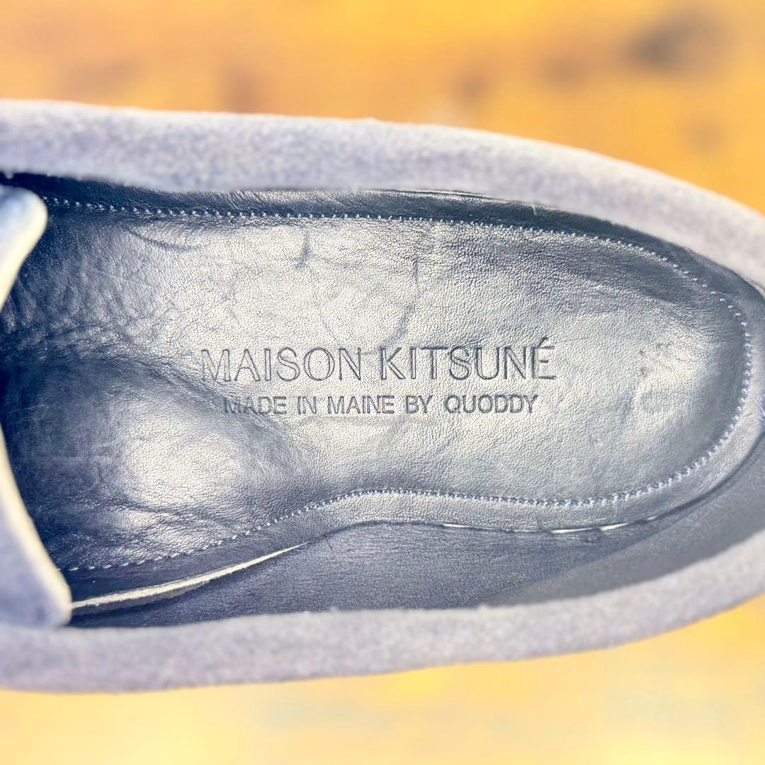☆即発 MAISON KITSUNÉ × QUODDY コラボ モカシン 9.5